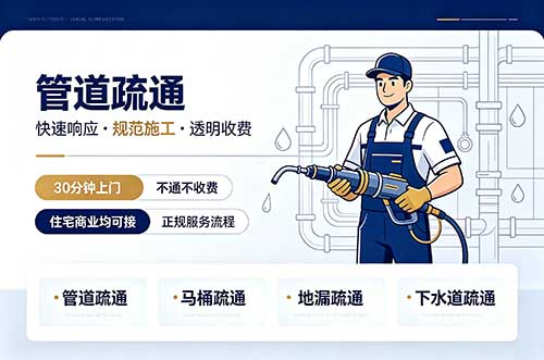 荷泽管道疏通