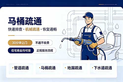 荷泽马桶疏通